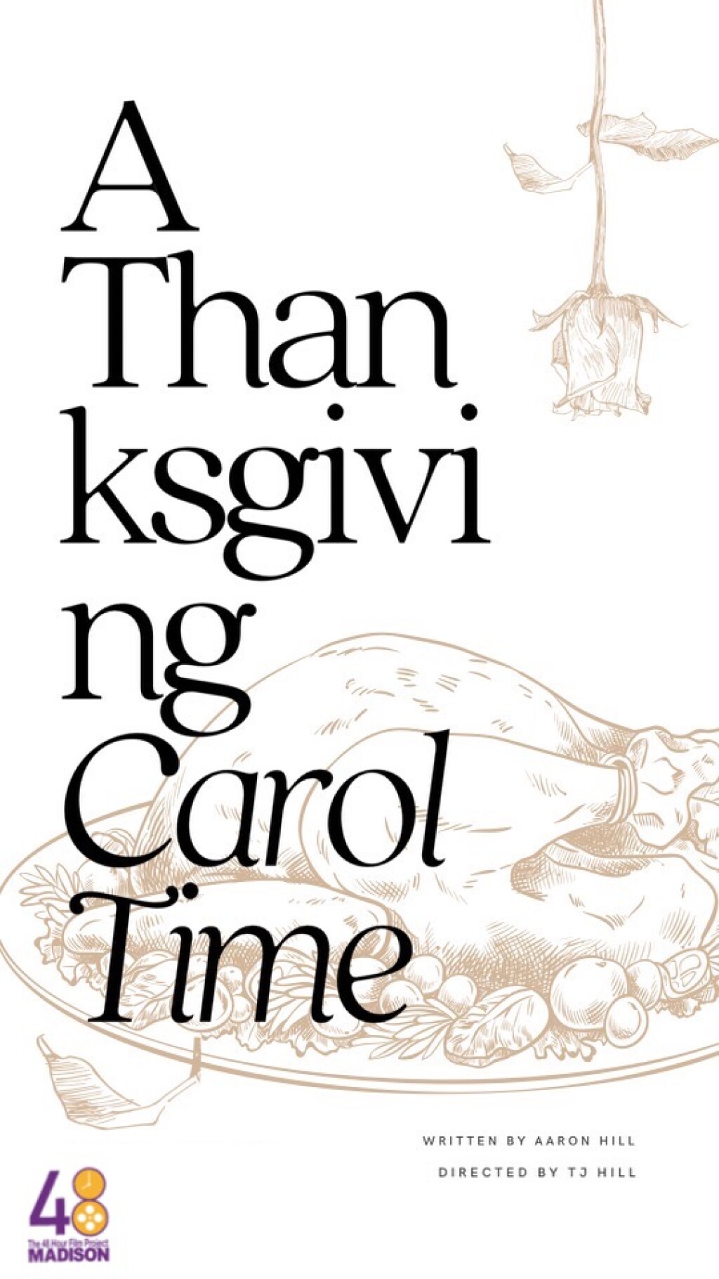 Filmposter for Thanksgiving Carol Time